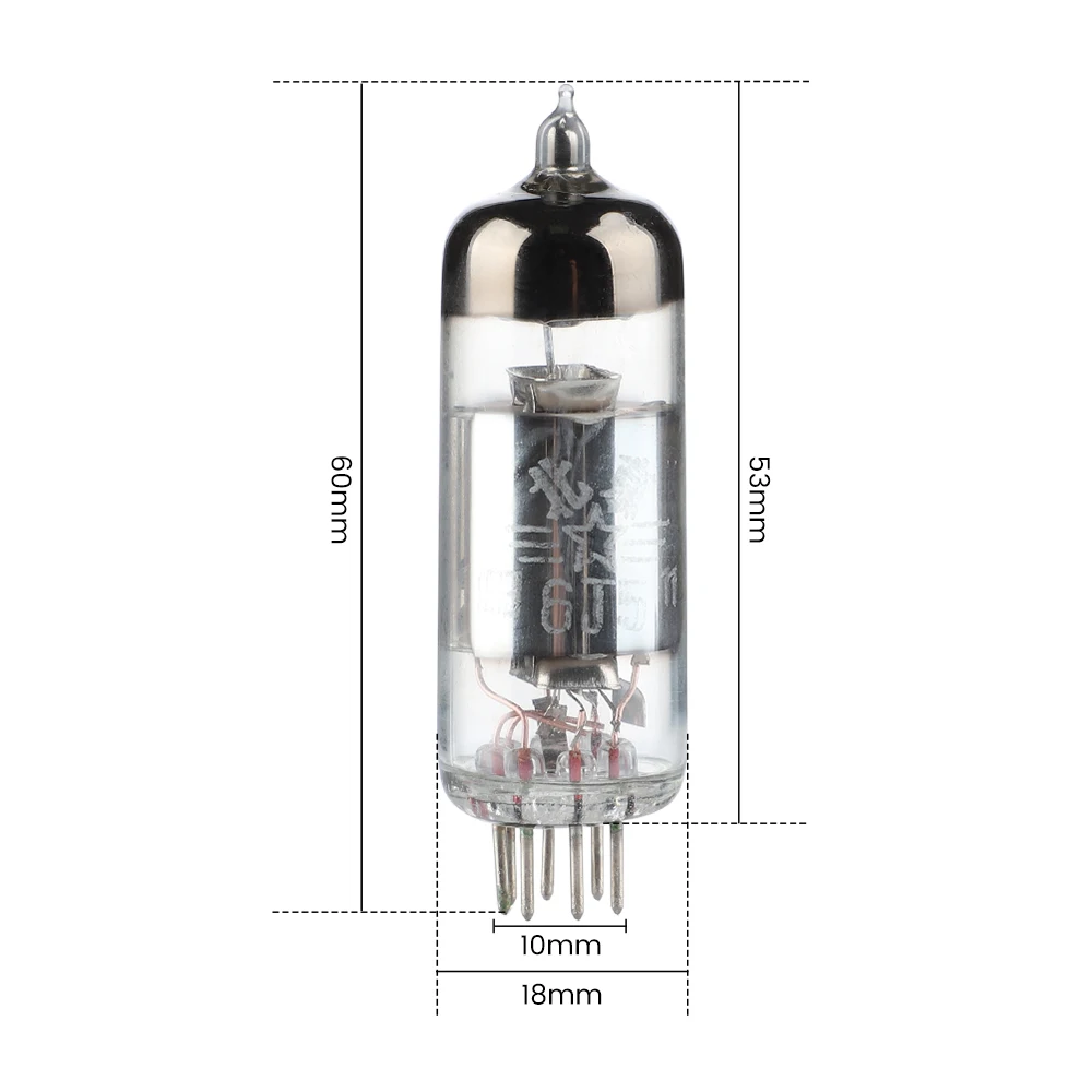 AIYIMA 2PCS 6J5 Vacuum Tubes Valve Vacuum Electronic Tube Upgrade Sound Quality for 6Ж1n 6Ж5n 6AH6/6AN5 Audio Amplifiers