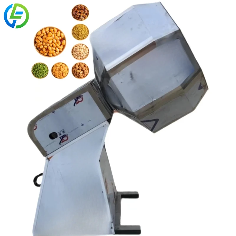 Máquina Automática Personalizada para Sazonar y Recubrir con Anís Estrellado en Fábricas de Alimentos, para Patatas Fritas y Snacks