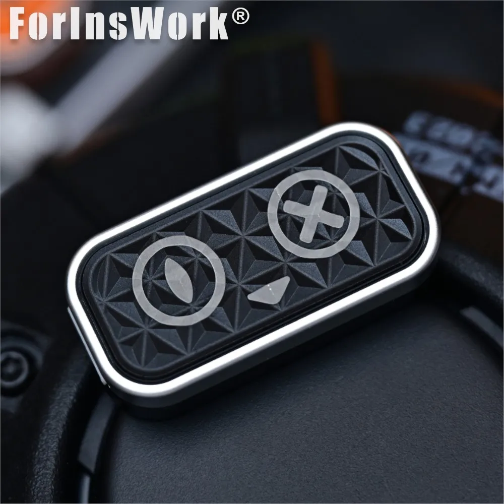 EAEDC Aluminium Oranje Kat Lite EDC Fidget Slider Magnetische Push Slider Bureau Gadgets Anti Stress Volwassenen Speelgoed