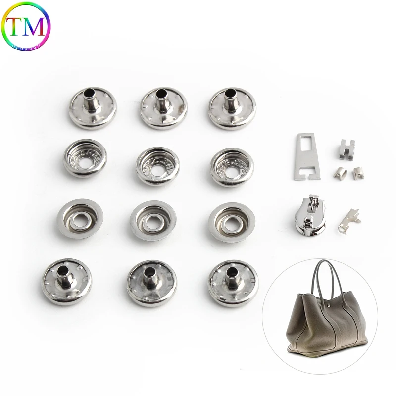 

1/5/10Sets Stainless Steel Metal Rivets Stud Snap Fasteners Button Press Studs Leather Bag Clothes Repair Rivet Diy Accessories