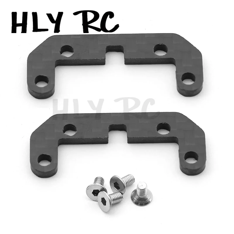 Carbon Fiber 54514 Sway Bar Stabilizer Holder Mount Plate for Tamiya TT02 TT-02 1/10 RC Car Upgrade Parts Accessories