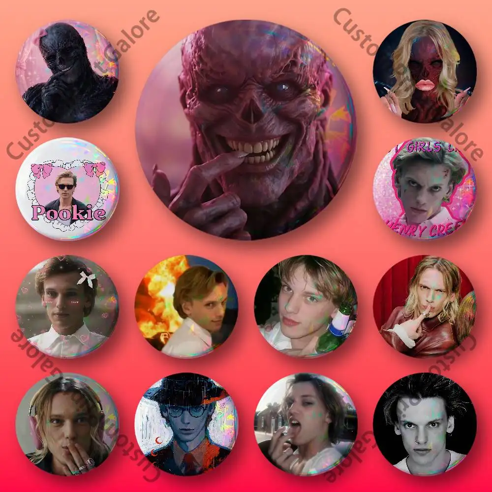 

J-Jamie C-Campbell Bower Badges 58 44 32 75 25 mm Enamel Pin Tinplate Round Brooch Cosplay Nijigen Otaku Culture