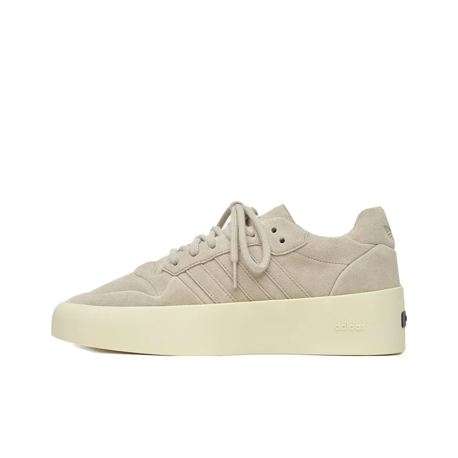 Adidas Originals x Fear Of God Athletics Chaussures décontractées basses en daim unisexe beige gris