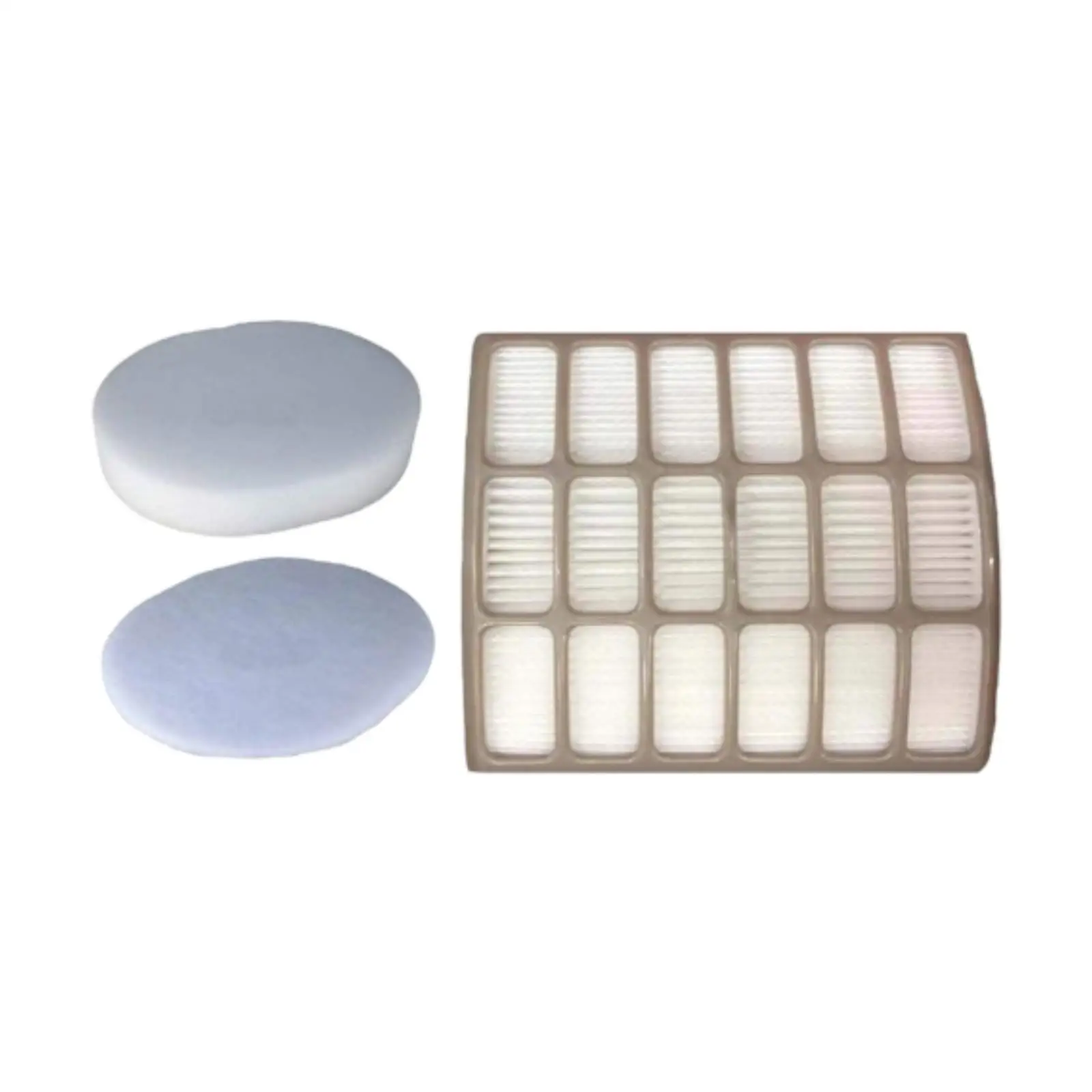 Kit de filtro de espuma HEPA para aspiradora, fácil de instalar, piezas de aspiradoras profesionales, accesorios de limpieza para Shark Nv80 Nv95