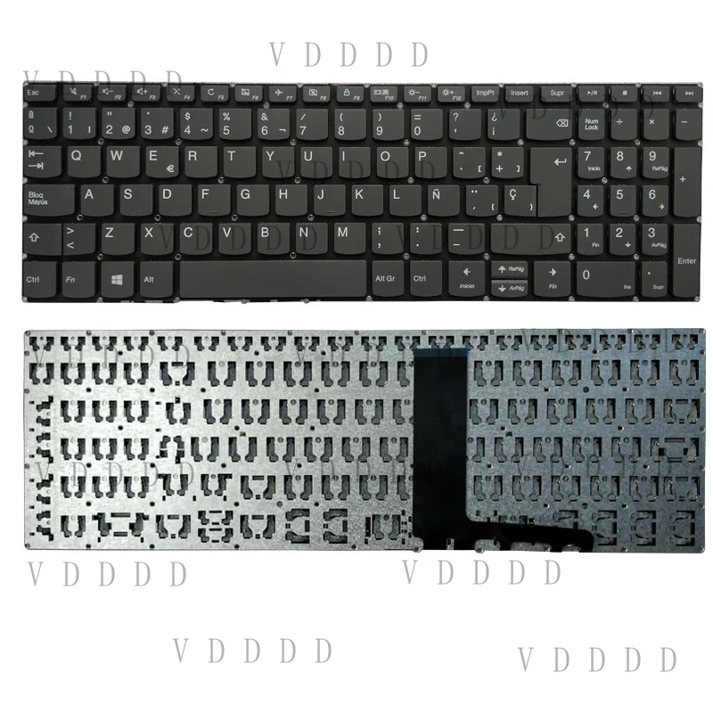 

L... Spanish Keyboard for Lenovo IdeaPad 3-17ADA05 3-17ARE05 3-17IML05 3-17IIL05
