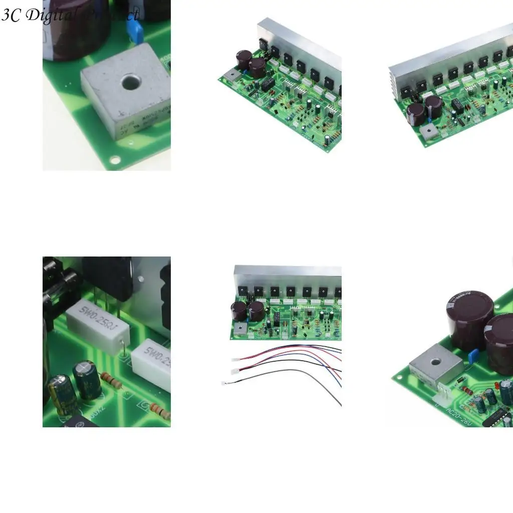 2x600w แอมพลิฟายเออร์ไฟบอร์ด 2.0ch ระดับไฟเสริมระดับกำลังไฟโมดูล Plate Q84A