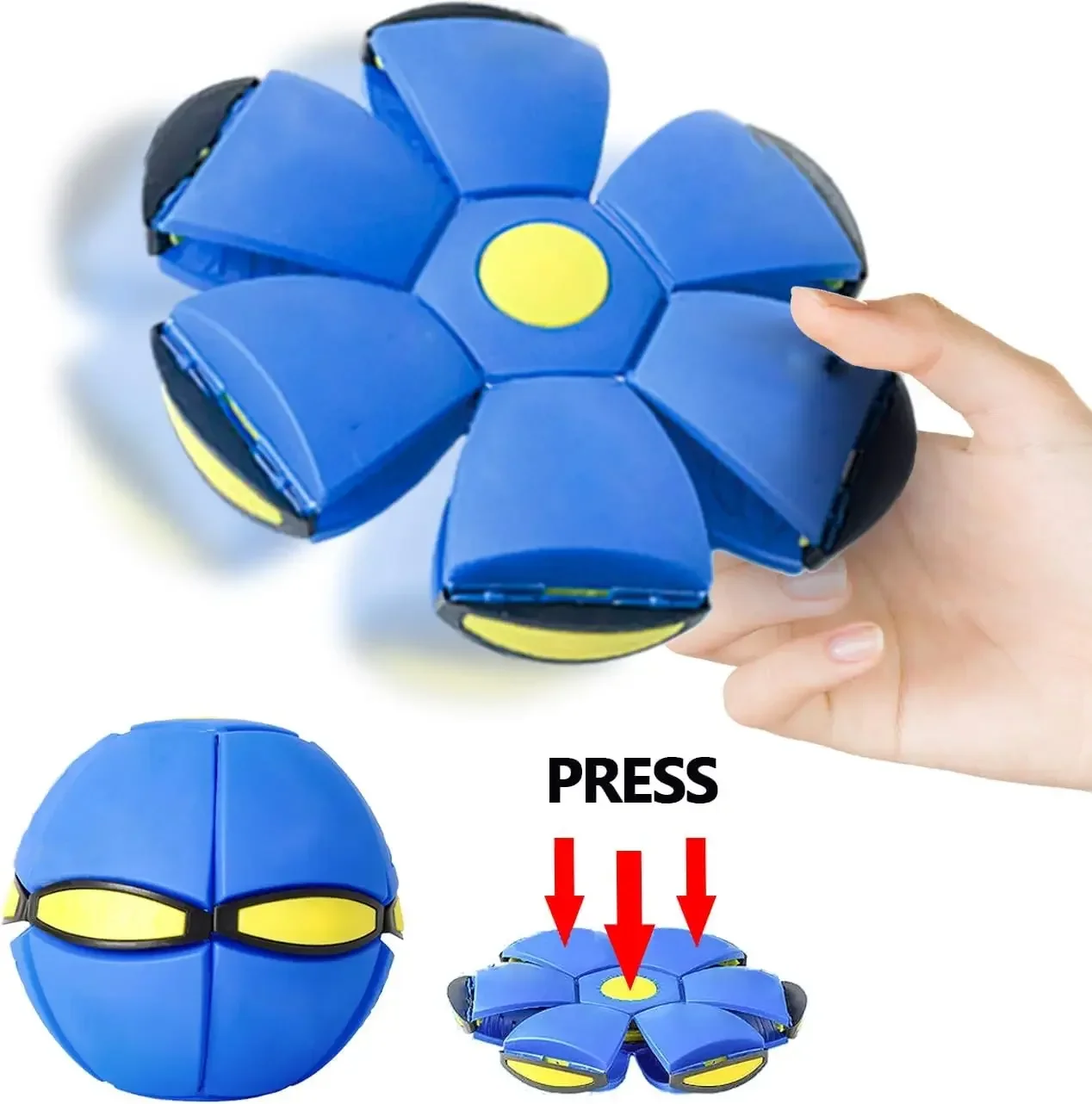 كرة قدم تفاعلية ممتعة للكلاب الصغيرة الكبيرة والقطط والأطفال والخارجية واللعب الداخلي والتخييم والشاطئ والحديقة لعبة مجموعة الأنشطة