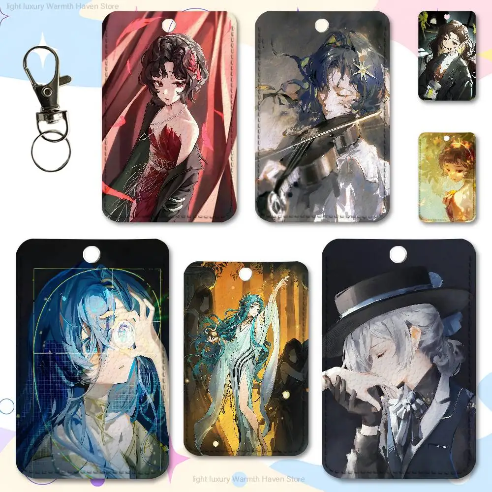 

Game R-Reverse 1999 Key Tag Ring Leather Card Holder Key Ring Rectangle Access Card Holder