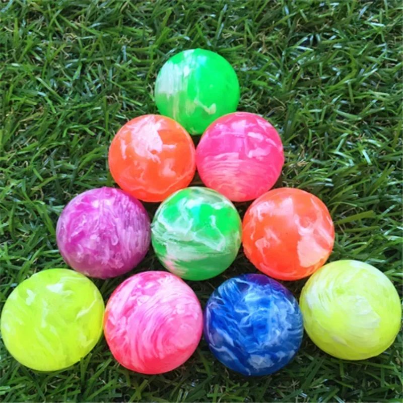 20PCS/lot Rubber 25mm Mini Bouncy Balls Funny Toys High Bounce Toy Balls Kids Gift Party Favor Decoration Sports Games