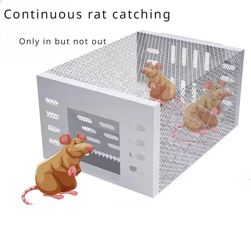 

Outdoor Household Portable Fully Automatic Indoor Continuous Cycle Mouse Catching Cage Artifact