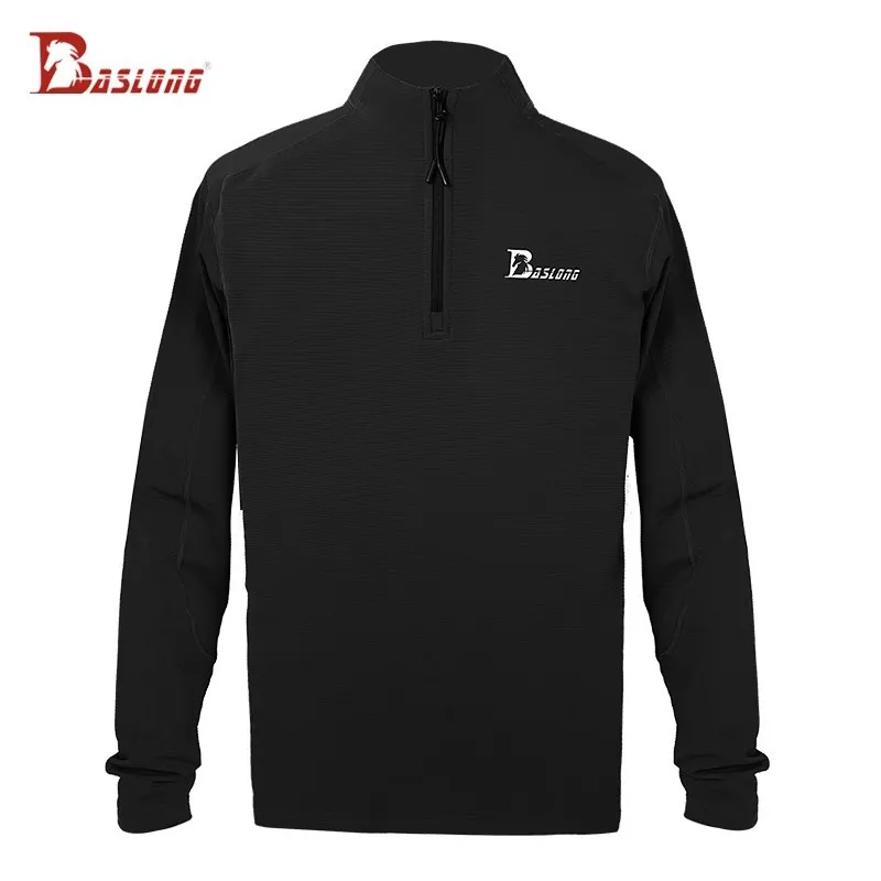 Equestrian Apparel: Long-sleeve Equestrian T-shirt - Autumn/winter, Light Fleece Lining, Quick-dry, Breathable Riding Top, Eques