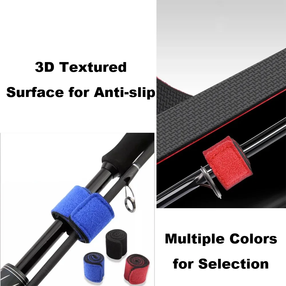 1pc Elastic Fishing Rod Strap, Portable Fishing Rod Holder Strap, Outdoor Fishing Storage Accessory gallery 4