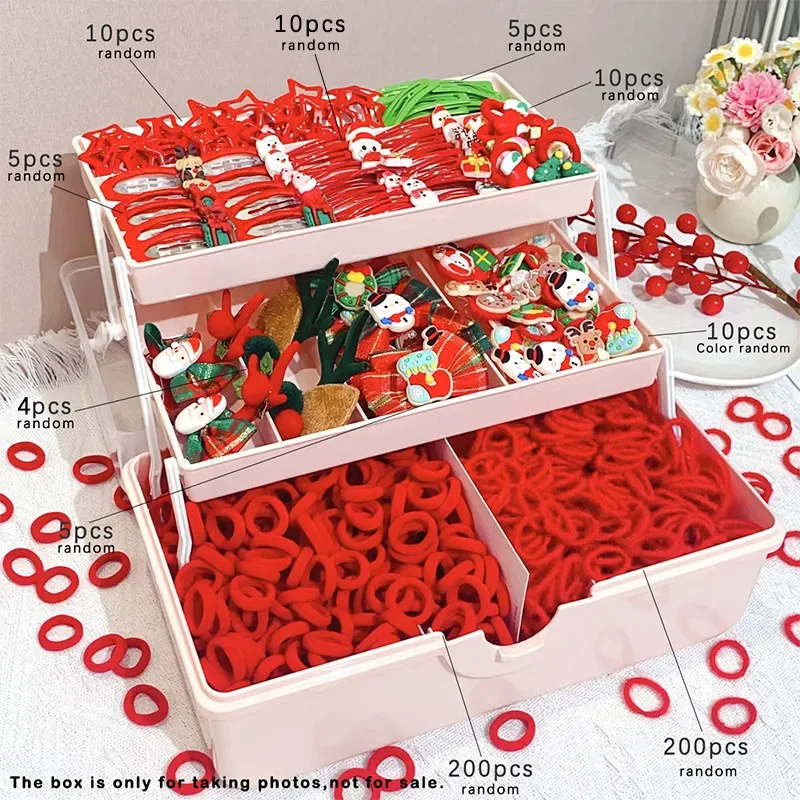 850-teiliges Set aus Grosgrain-Bändern für Kinder-Haaraccessoires, nahtloses Design, hohe Elastizität, Haargummis für Mädchen, bunte Haarbänder. – Detail 3