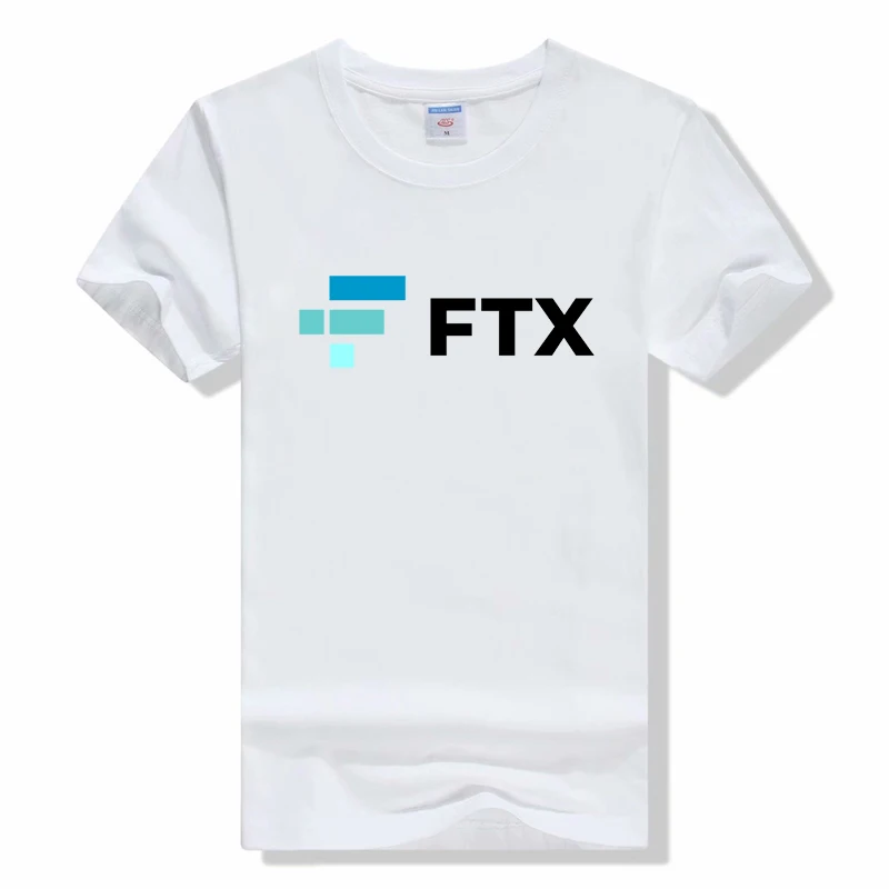 FTX Risk Management Department T-Shirt Cool Letters Printed Tee Tops Short Sleeve Blouses Gifts