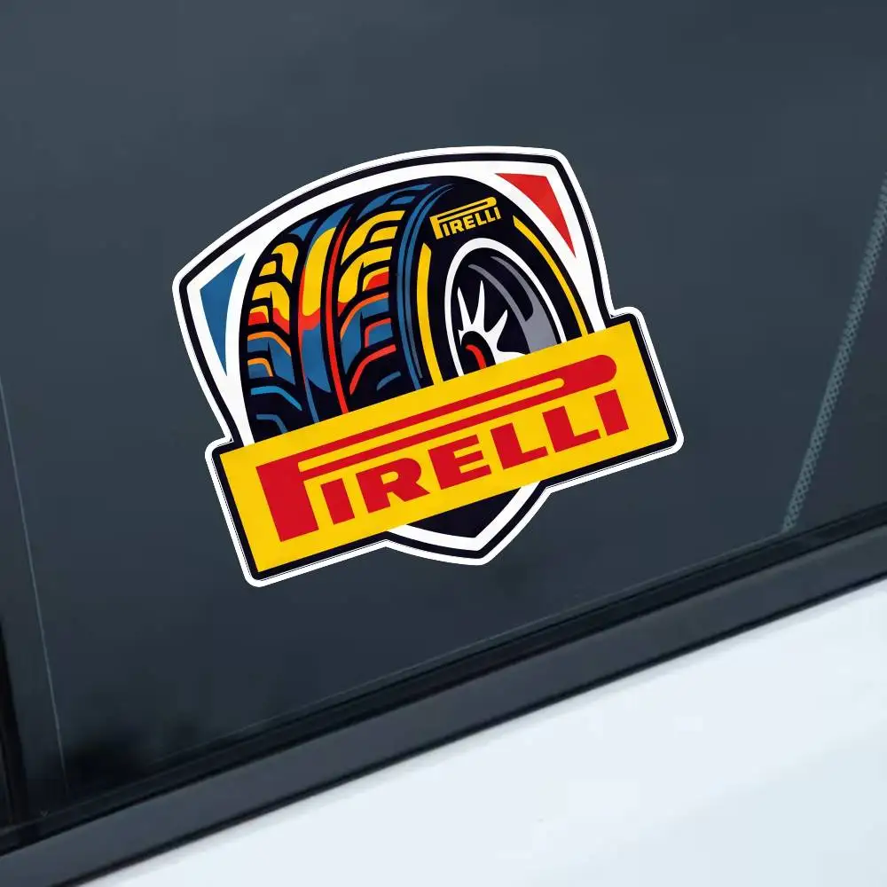

For PIRELLI Waterproof Stickers For Decorating Car Windows Motorcycles And Computers.