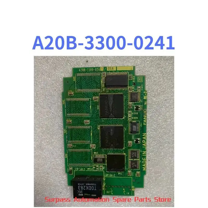 Second-hand Fanuc A20B-3300-0241 axis card test function intact