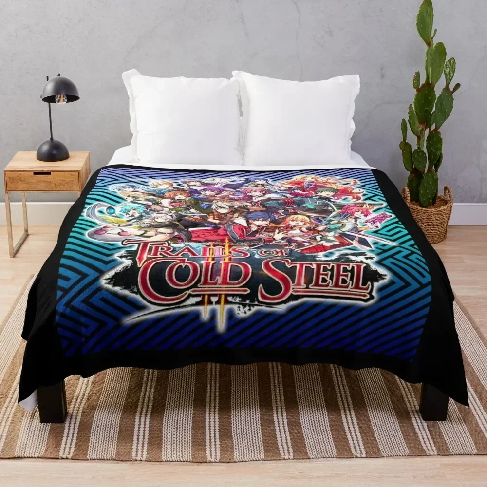 trails of cold steel Throw Blanket Flannel Fleece Soft Warm Throw Blanket