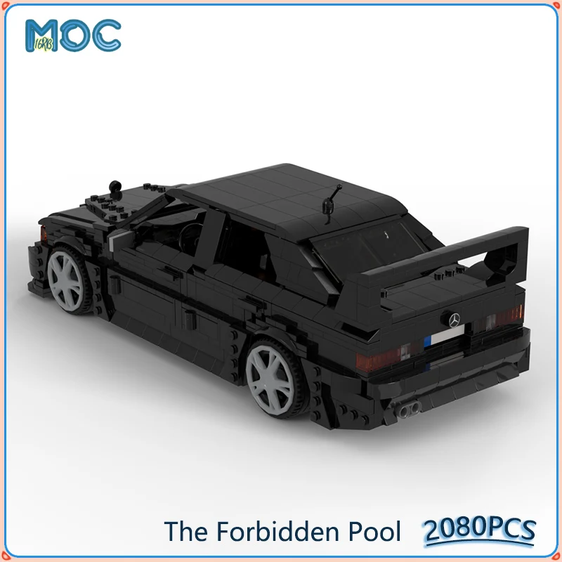 

MOC Building Blocks MB 190 EVO Model DIY Assemble Bricks Transportation Vehicle Car Collection Creative Xmas Toys Gifts 1679PCS