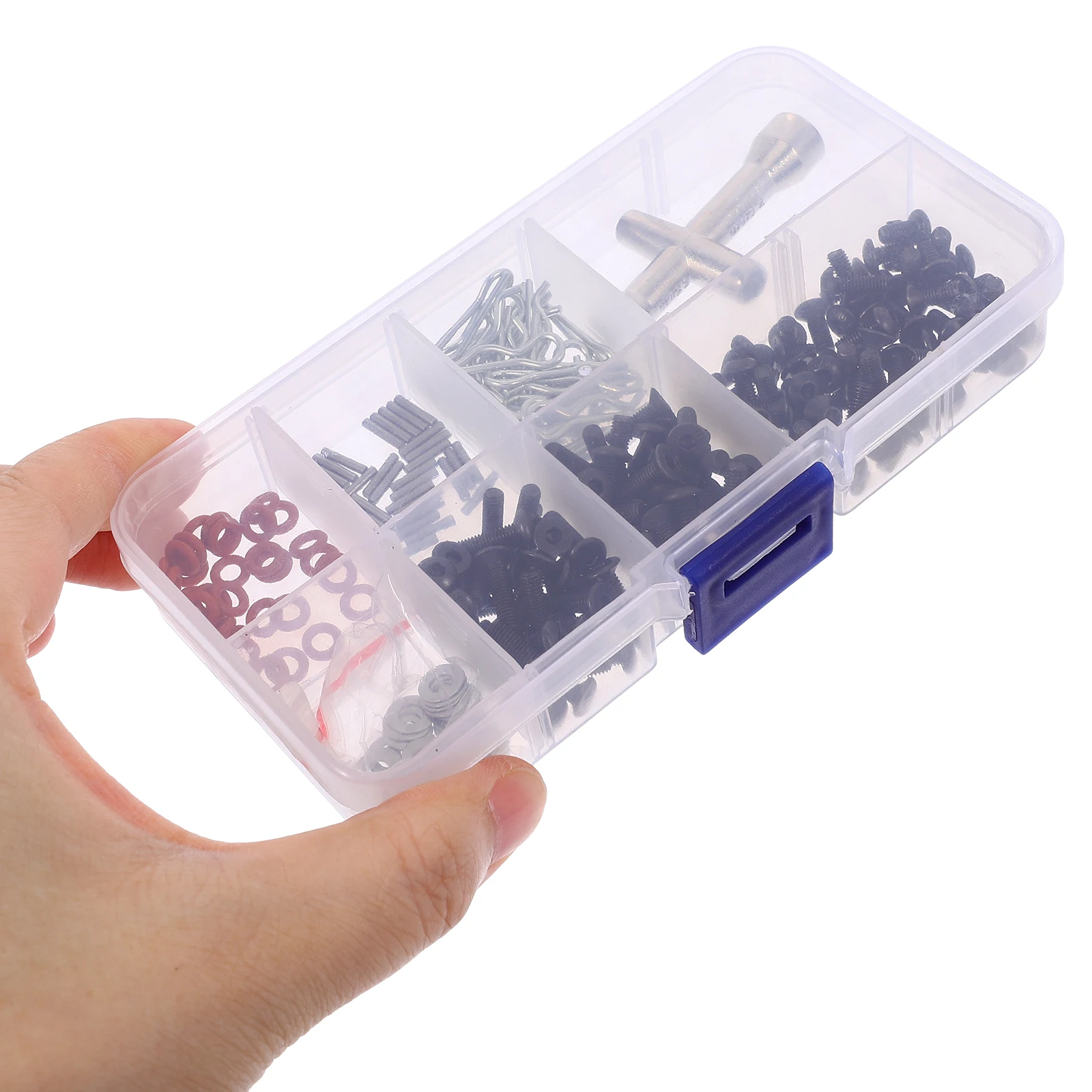 

1 Set Rc Screw Kit Hardware Fasteners Assortment Universal Screw Kit For Rc Car Truck Accessories Repair Tools Hex Wrenches