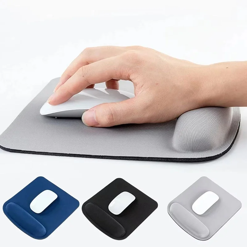 Anti Slip Solid Color Thick Sponge EVA Supports Ergonomics Computer Games Mouse Wrist Pads Office Accessories Desktop Mouse Pads
