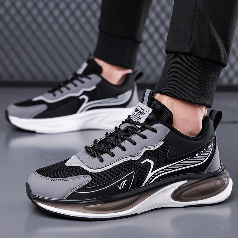 Scarpe sportive nuovo stile 2025: scarpe casual con suola spessa da uomo, scarpe da corsa sportive stile street, scarpe da basket calde invernali