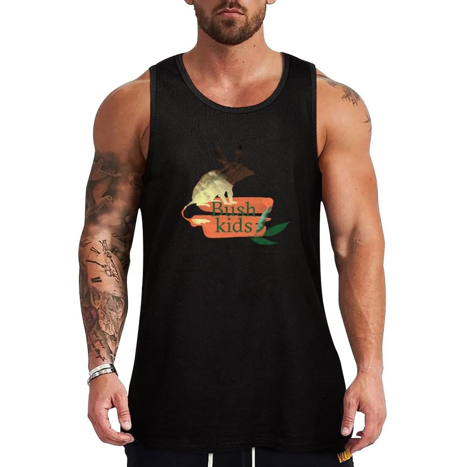 

Bush kids Tank Top Landscape Print Tank Top Nature Graphic Sleeveless
