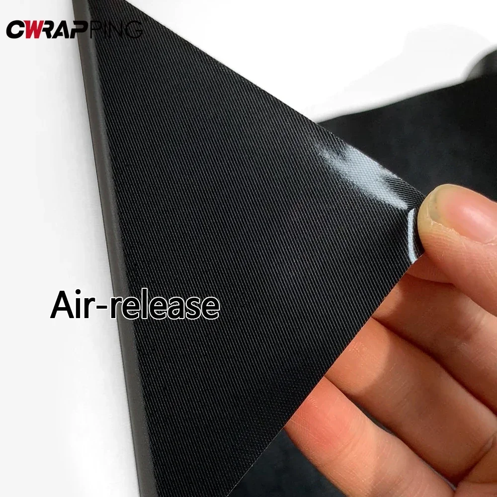Carbon Fiber Motorcycle Stickers Black Waterproof Vinyl Wrap DIY Carbon Fiber Adhesive Vinyl for Helmet Motorcycle Accessories image 5