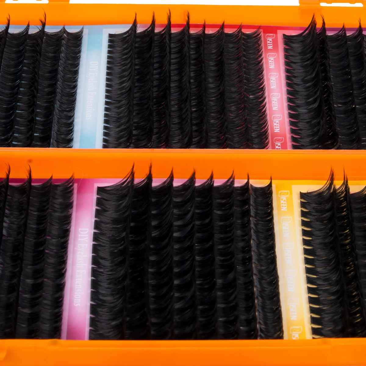 Dicke Wimpernbüschel, Wispy-Wimpernverlängerungen, natürliche Volumen-Wimpernverlängerungen, DIY-Einzelwimpern für den Partygebrauch, wiederverwendbar – Detail 3