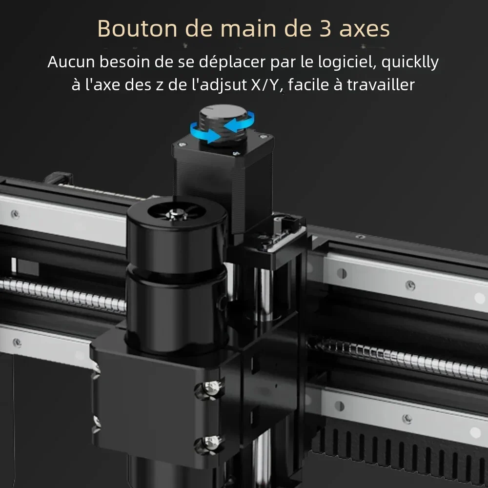 Máquina enrutadora CNC de 500W, husillo GRBL, Control de madera, Metal, Pcb, fresado de corte, máquina de grabado láser