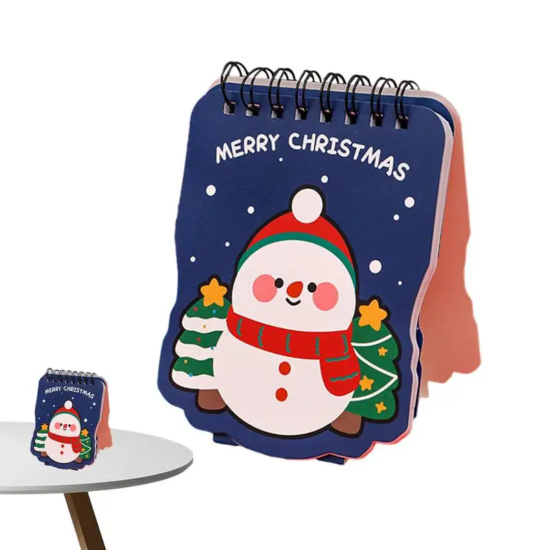 

Standing Calendar Cute Cartoon Christmas Desk Calendars Flexible Table Calendar Multifunctional Standing Desk Calendar Home