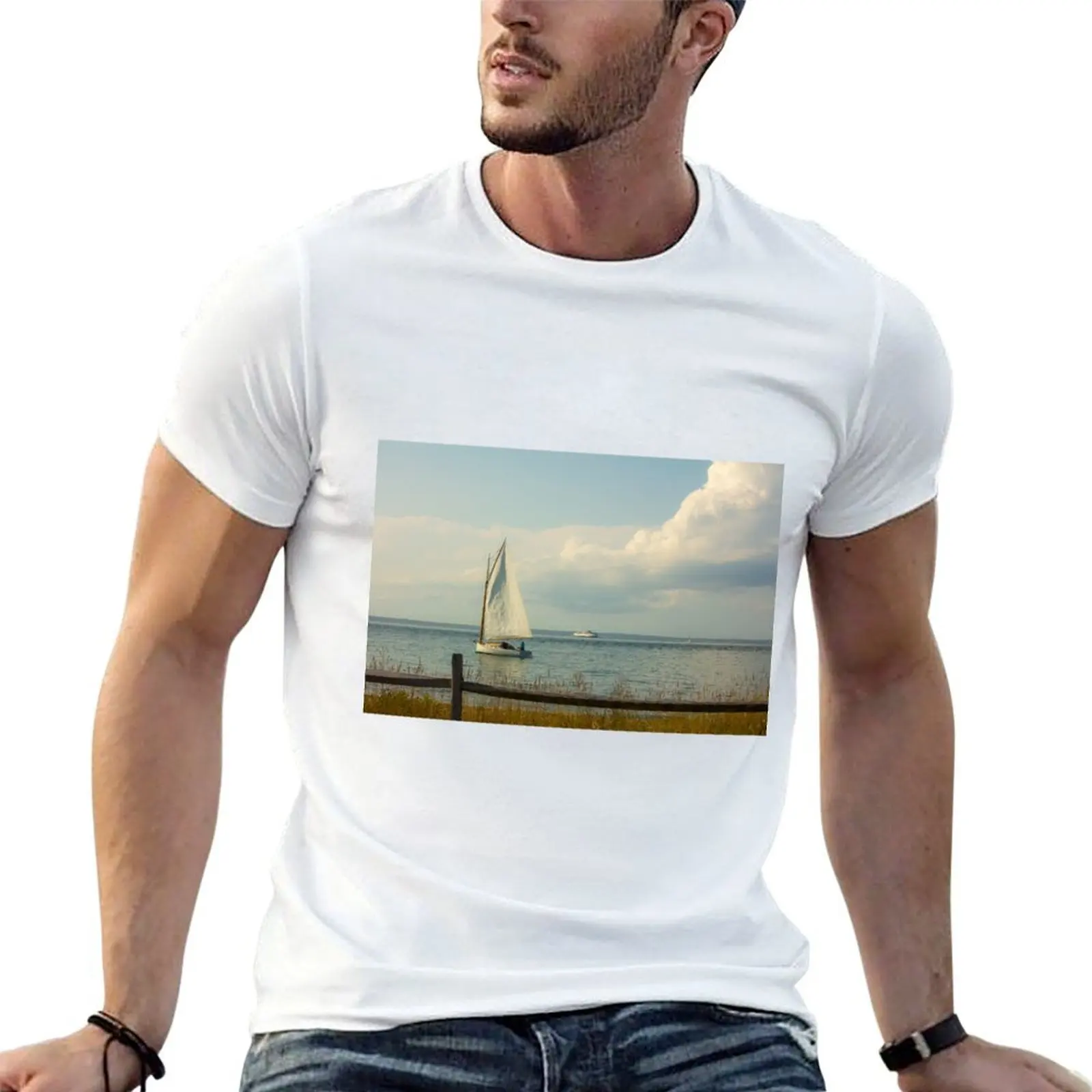 Great Day for Sailing T-Shirt Personalized t-shirt anime clothes men clothes