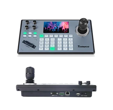 

Live Streaming Tenveo KB200PRO PTZ Video Conference Camera Controller POE 4D Joystick Controller