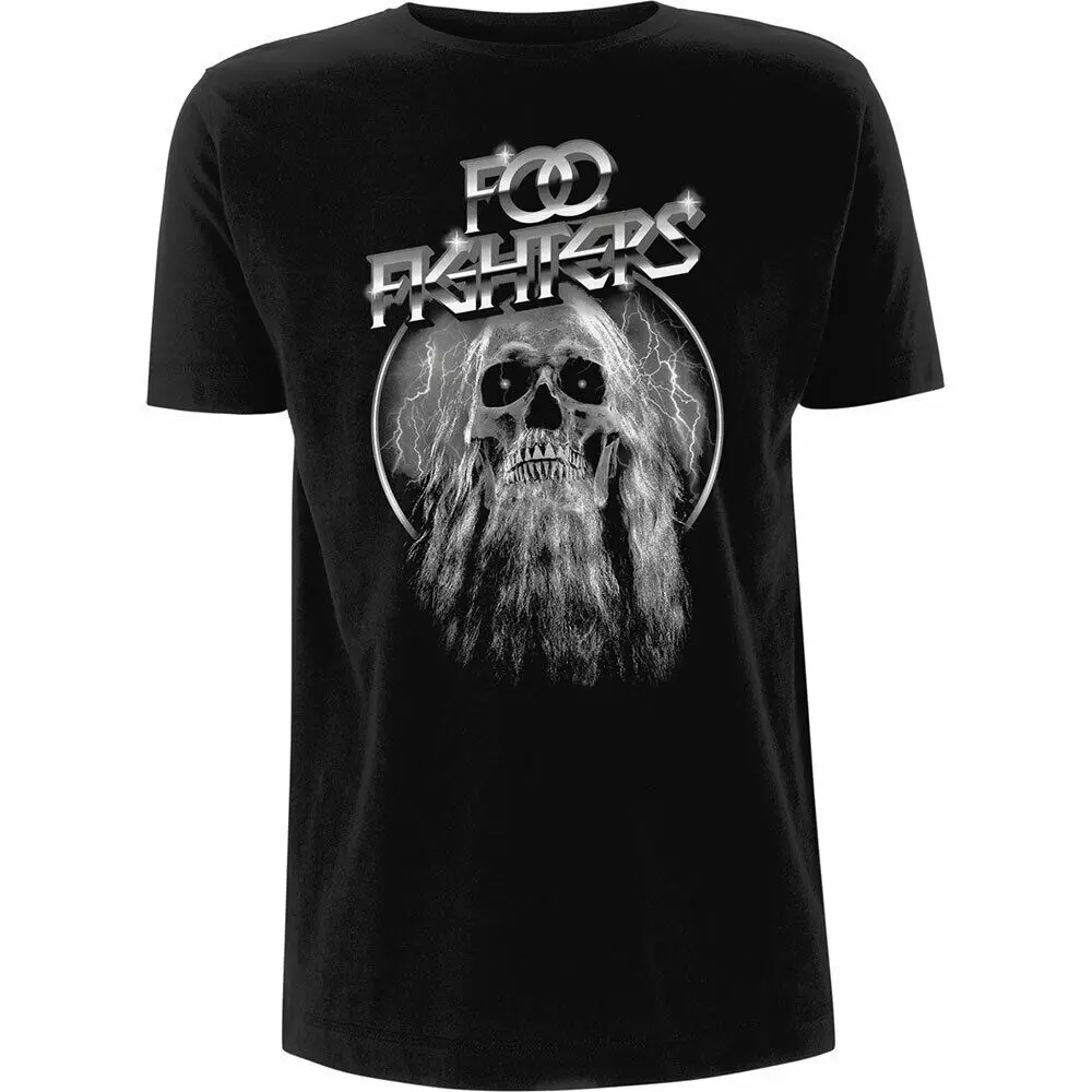 T Shirt Official Elder Bearded Skull Dave Grohl Concrete Gold NEW