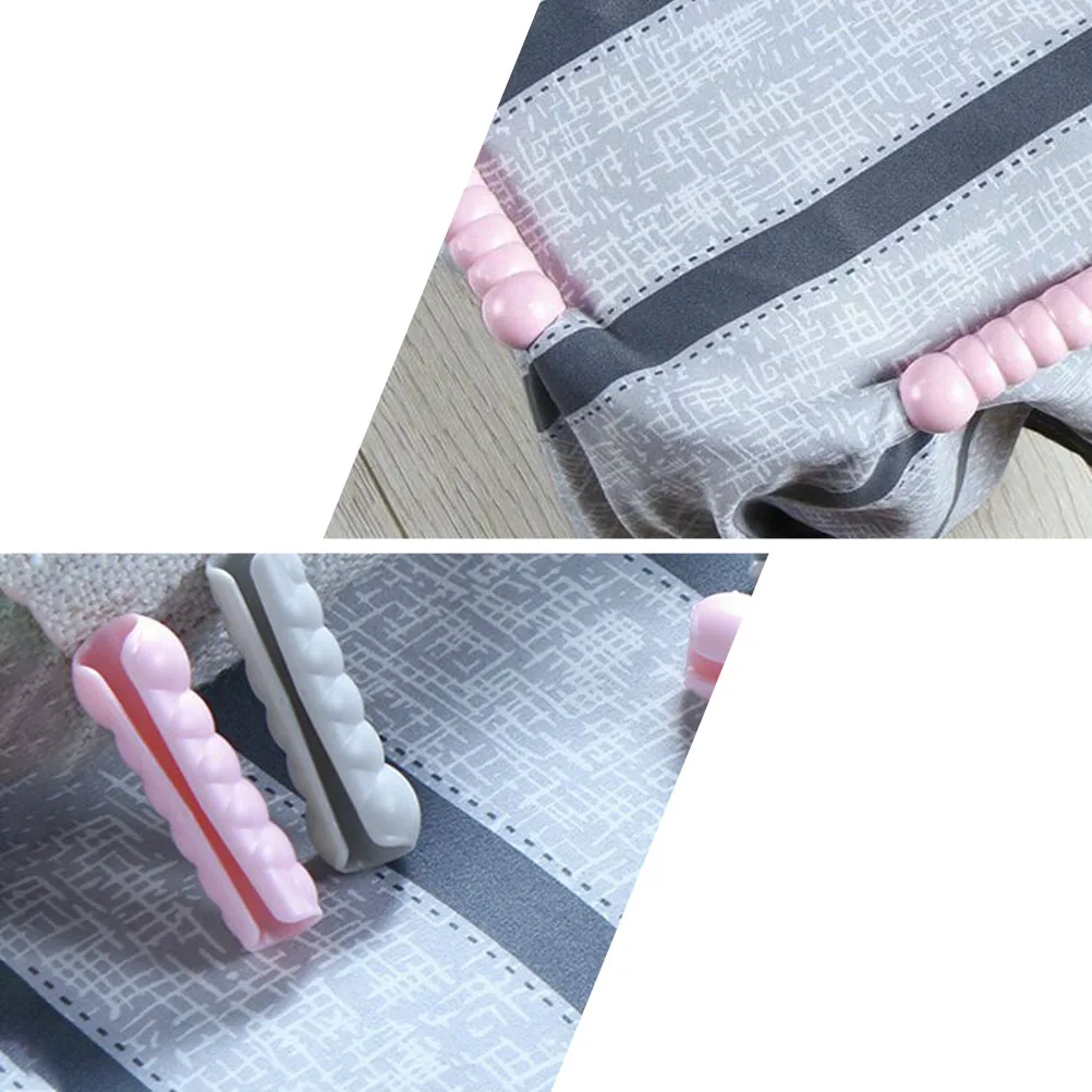 

24pcs Bed Clips Quilt Holder Anti-slip Bed Sheet Fasteners ABS Suitable Sheets Mattress Pads Tablecloths