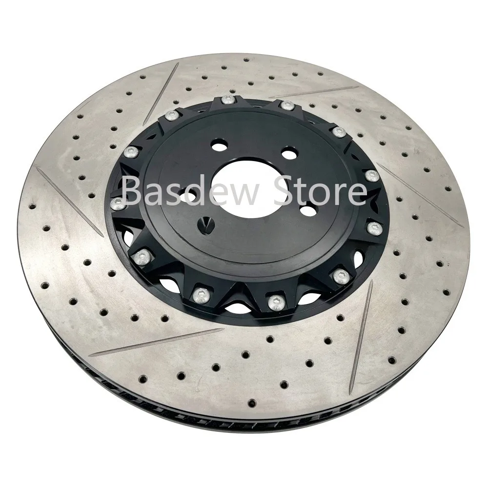 

for Audi S6 S7 S8 A8 4H0615 301AL 4H0615301M 4H0615301T OEM Set of 2 Front 400mm Vented Disc Brake Rotor