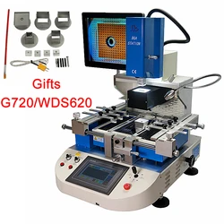 Estación de soldadura G720 PRO WDS620 de 5300W, estación de retrabajo BGA de alineación semiautomática con Kit de Reball para portátiles/consolas de juegos, 220V