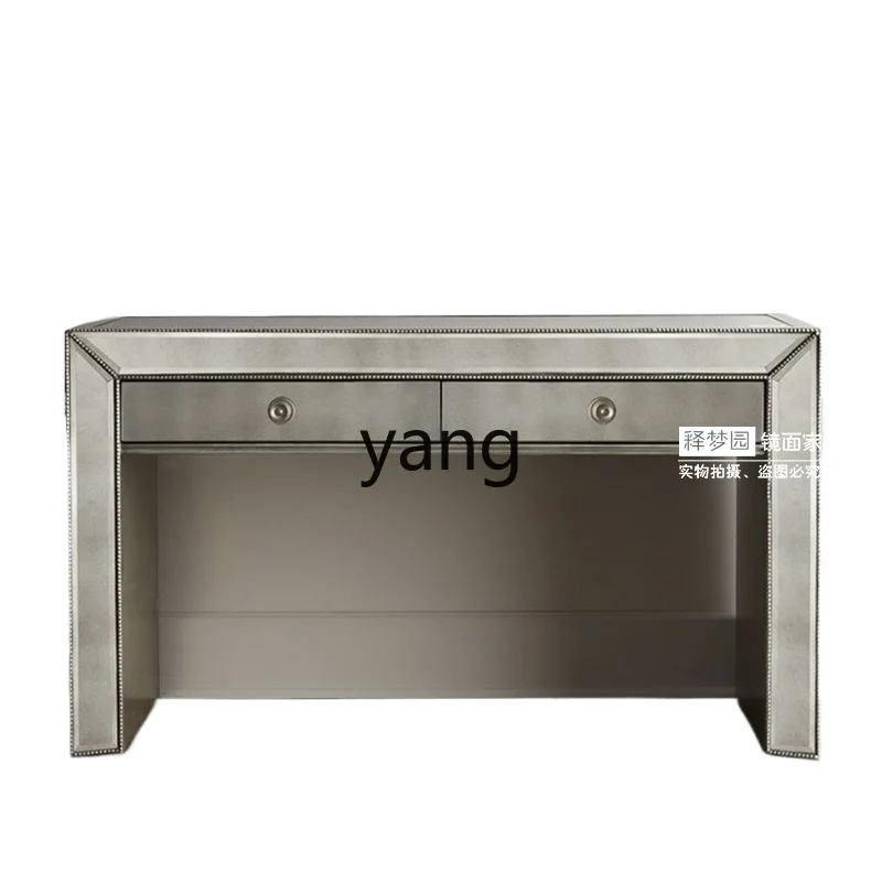 

Lmm glass dressing cabinet dressing table modern simple fashion European style