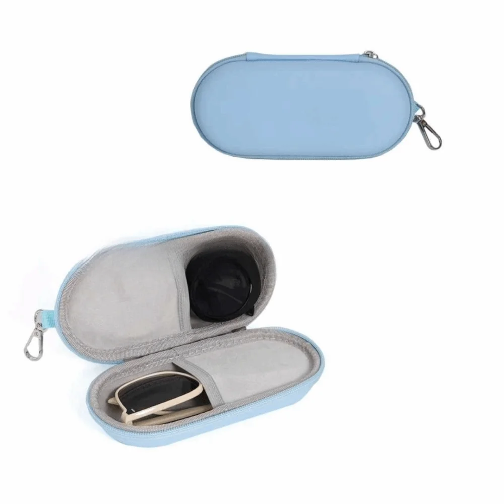 Practical Hard Shell Double Glasses Case Portable Simple Dual Sunglasses Cases Double Eyeglass Storage Box for Women Men