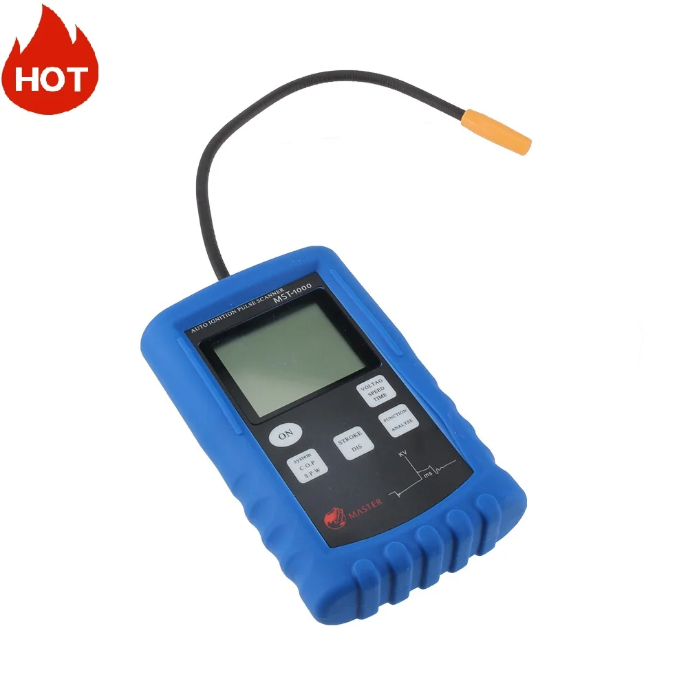 MST-1000 Automobile Ignition Coil Test Tools with Spark KVOLT Calibration Function Ignition Spark Tester