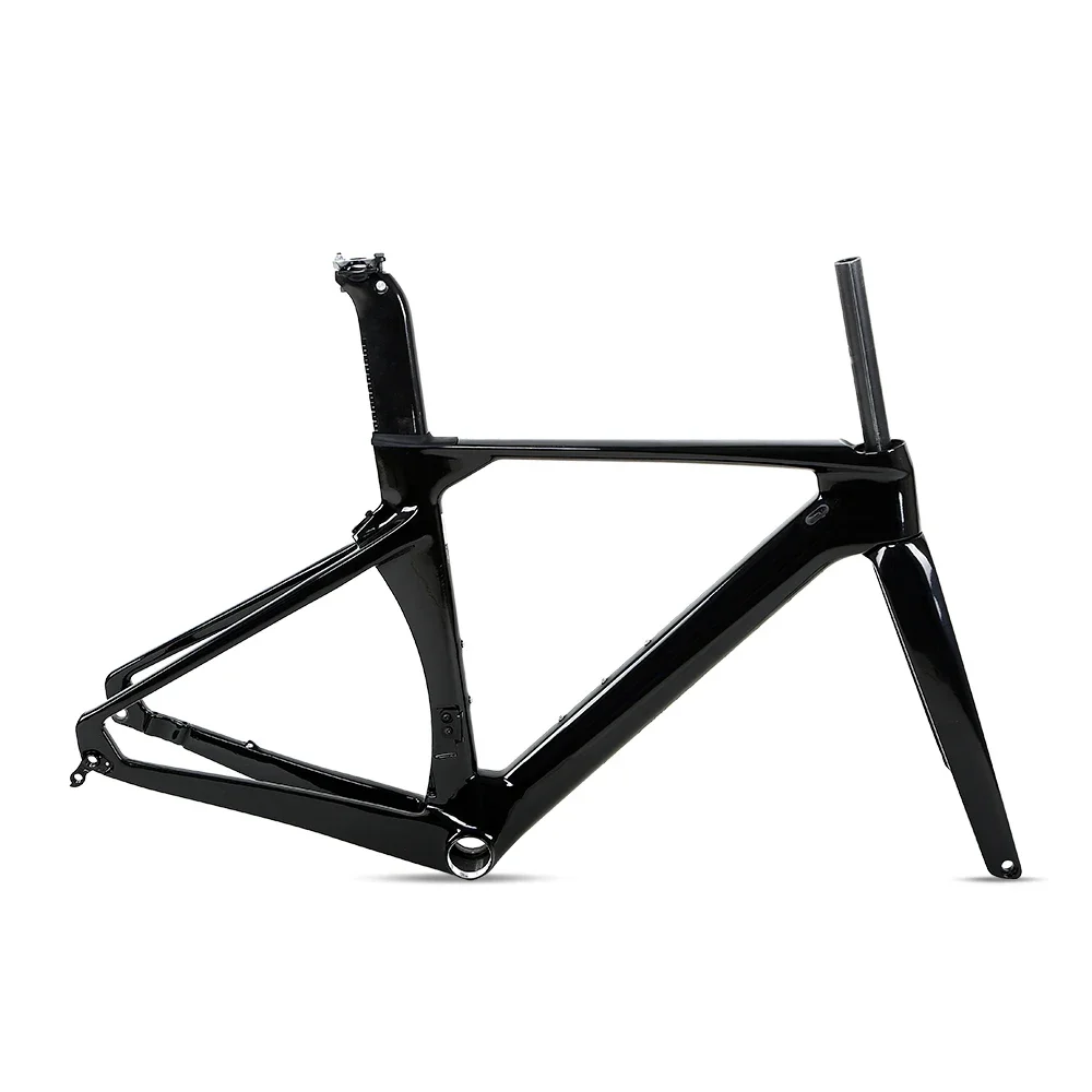 2024 TWITTER R10 Factory Outlet Unlabeled T800 Carbon Fiber Road Bike Frame 43.5/46/48/50/52/54/56cm Barrel Draw142*12mm 700*28C