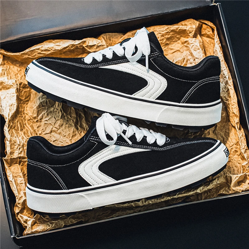 جديد 2025 أحذية التزلج الرجال الرياضة احذية الجري تنفس أحذية منصة فاخرة مريحة عادية ألعاب القوى أحذية رياضية الذكور F #4