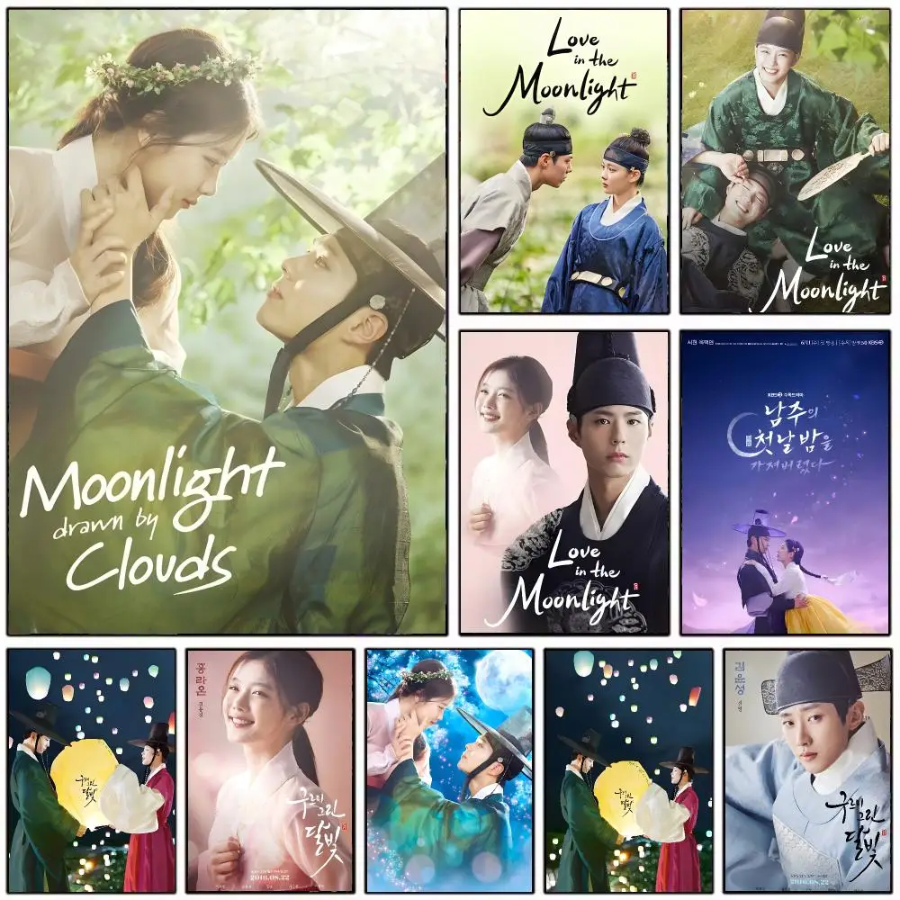 Romance Drama M-Moonlight Drawn by Clouds Poster Wall Art Print Decorative Mural Home Decor Gift Unframed
