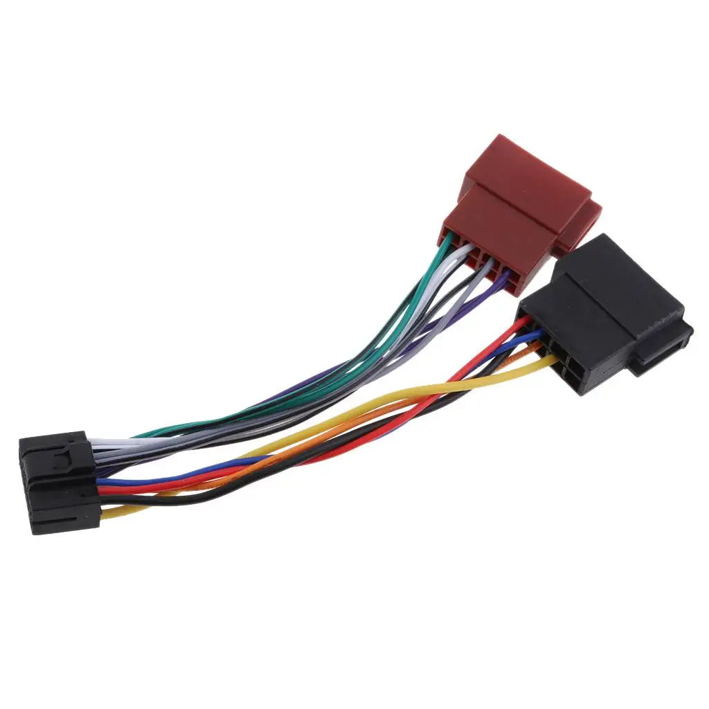 

16 Pin ISO Wiring Harness Adaptor Car Stereo Radio Loom for Kenwood / JVC