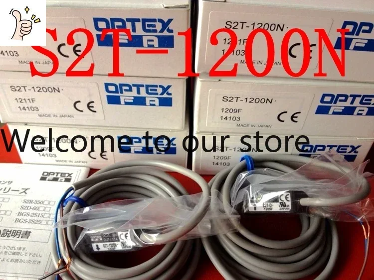 2026.4 New Original Japanese Opus OPTEX Photoelectric Sensor S2T-1200N, S2T-D