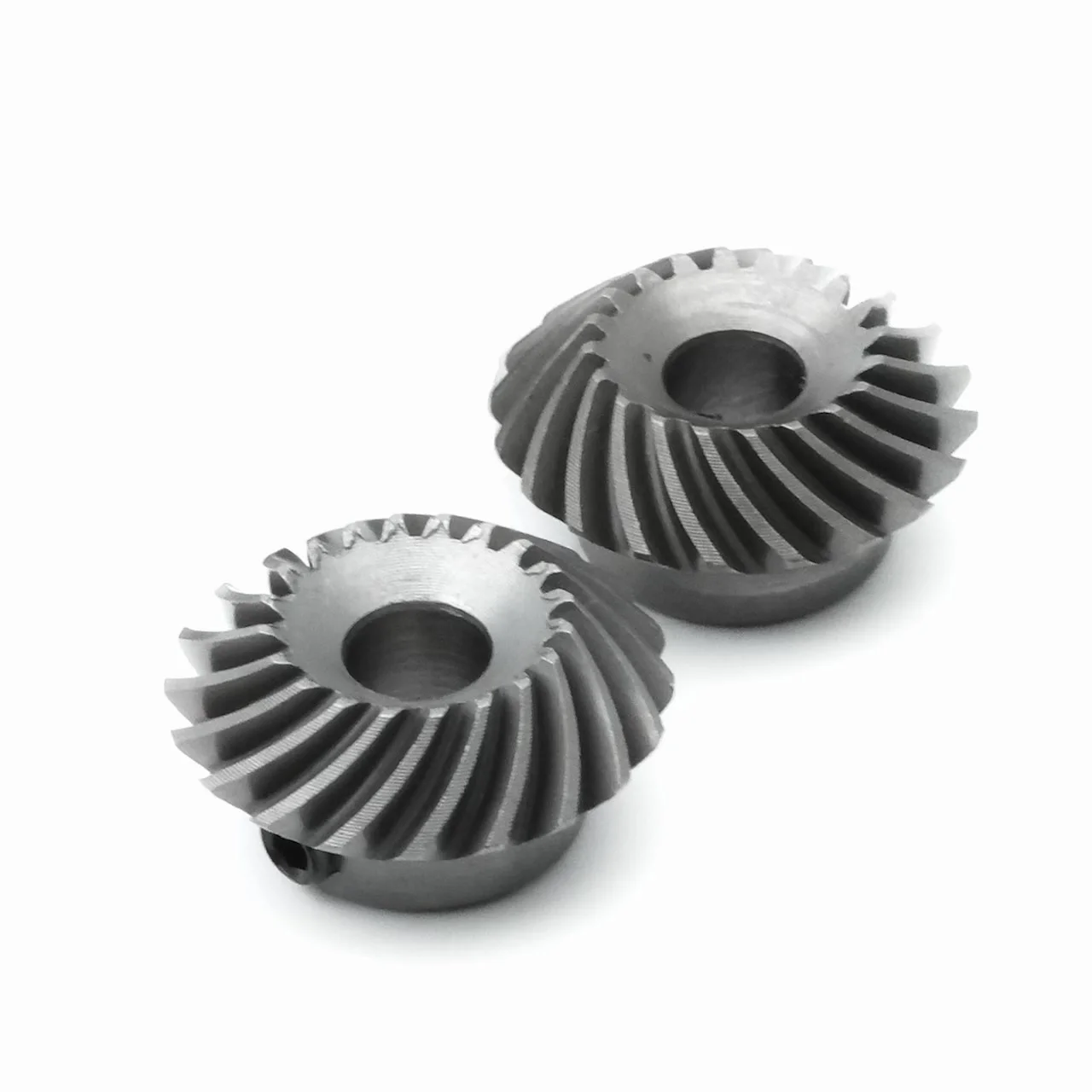 1:1 High Strength 1M 20T 6MM Highest Speed 10000rpm Spiral Helical Bevel Gear 11.5mm