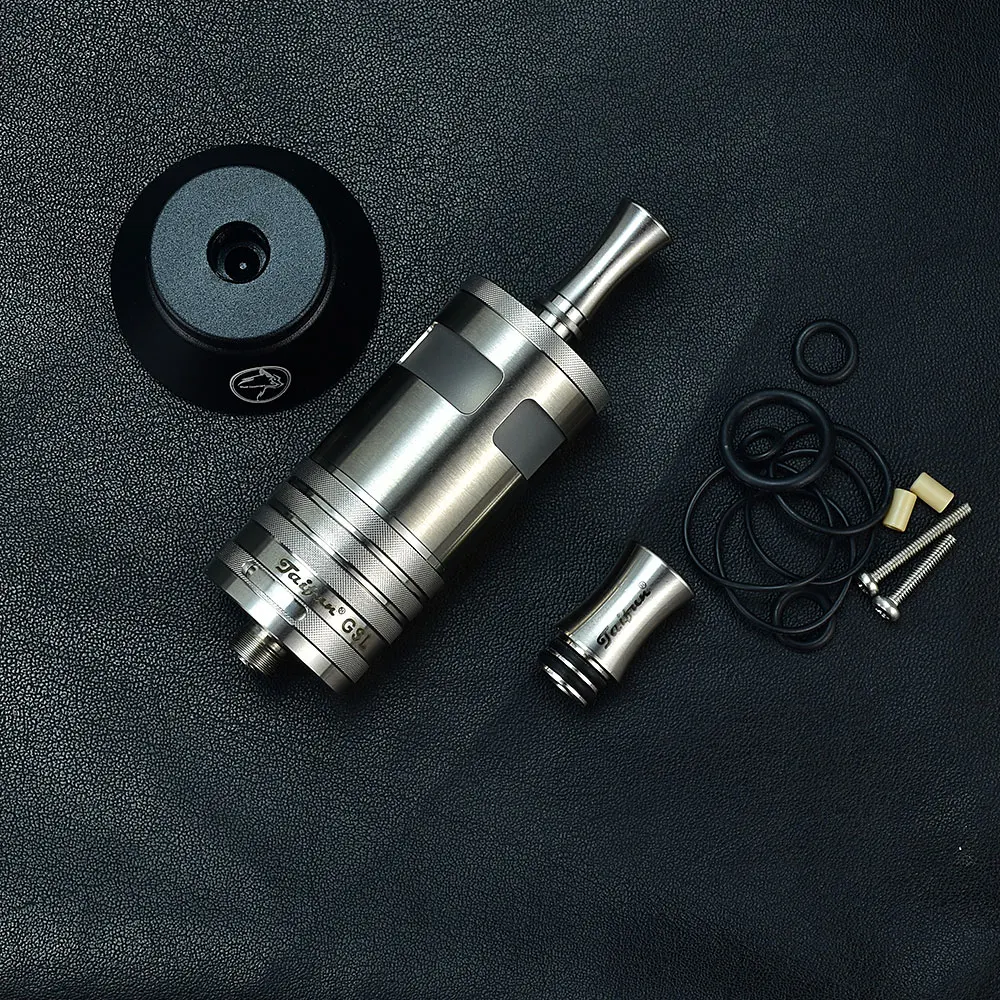 WOLF COOLVAPE Taifun gsl RTA 316ss, vaporizador de 23mm, 2,5 ml, atomizador de punta de goteo taifun gtr rta 510 vs YFTK Flash e-vapor V4.5S + estilo RTA