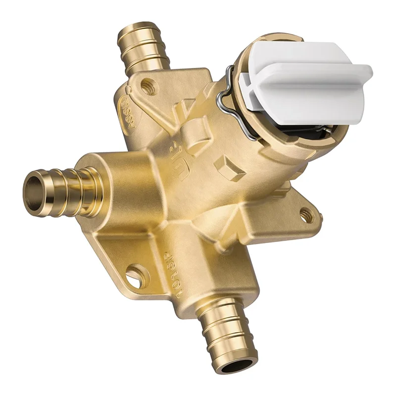 جسم صمام ABMI لخرطوشة صمام موازنة الضغط Moen M Pact Positemp FP62325PF، صمام دش موازنة الضغط، #3