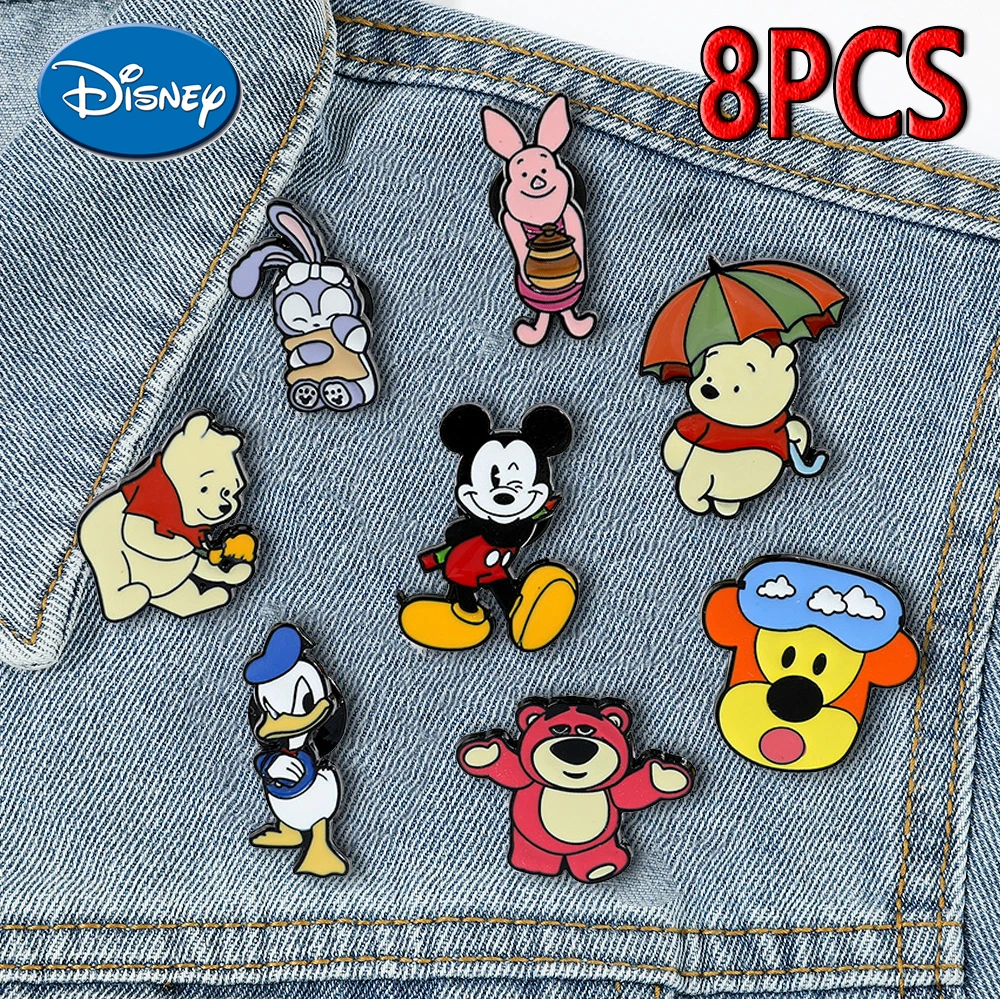 

Cute Disney Series Enamel Pin Cartoon Mickey Donald Duck Pooh Tigger Badge for Backpack Clothes Lapel Brooch Jewelry Accessories