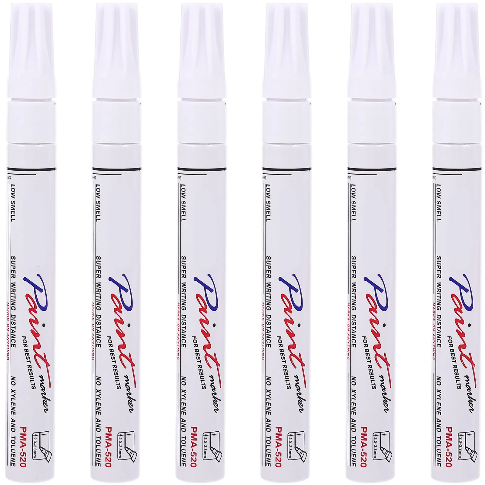 

6Pcs Paint Pens Markers for Kids Painting Drawing Art Crafts Fine Tips Coloring Supplies for Paper Canvas Glass Ceramic Rock DIY