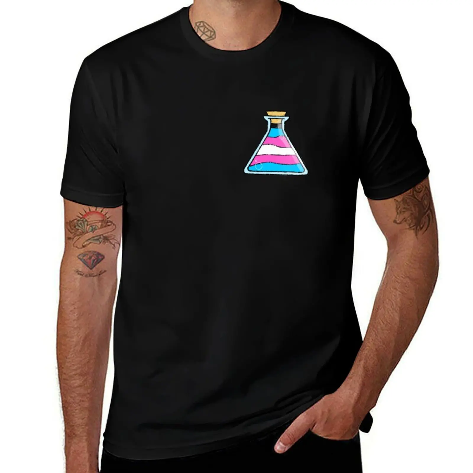 Trans Potion T-Shirt Summer Sports Quick Dry T-Shirt